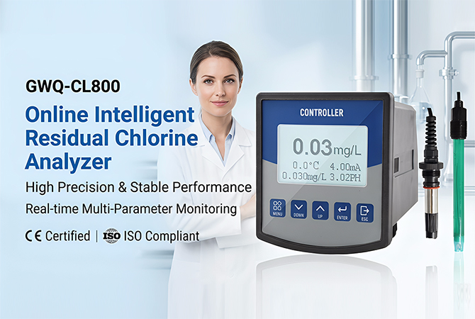 GWQ-CL800 Online Intelligent Residual Chlorine Analyzer