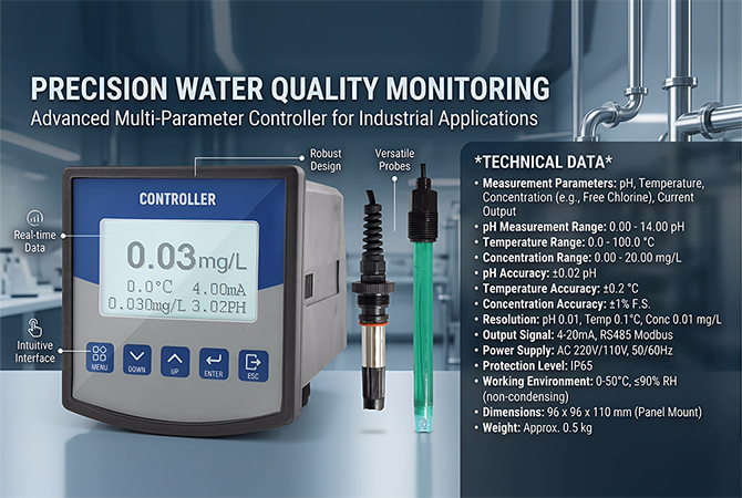 GWQ-CL800 Precision Water Quality Monitoring