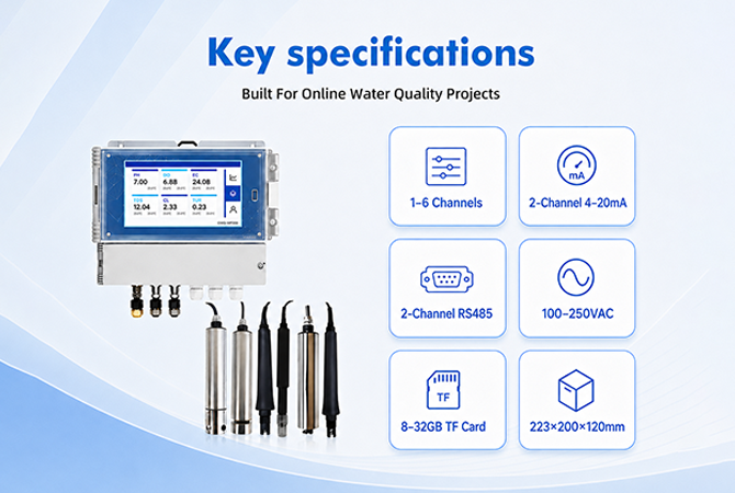 GWQ-MP200 Multiparameter Water Quality Meter