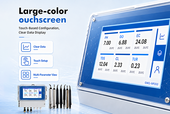 GWQ-MP200 Multiparameter Water Quality Meter