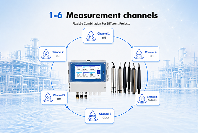 GWQ-MP200 Multiparameter Water Quality Meter