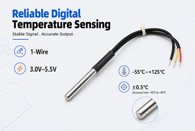GTS200 DS18B20 Temperature Sensor