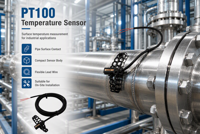 pipe temperature sensor
